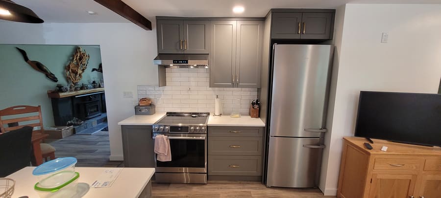 Sooke kitchen renovation